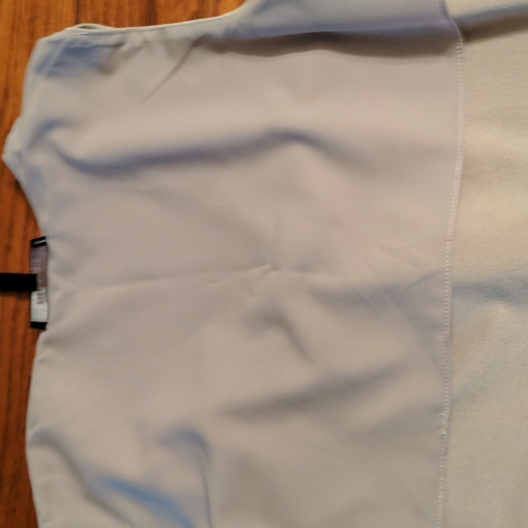 BCBGMAXAZRIA Faux-Suede Sleeveless Asymmetrical Soft Top - Picture 4 of 7